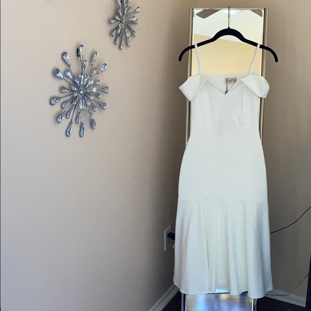 Beautiful white off the shoulder dress